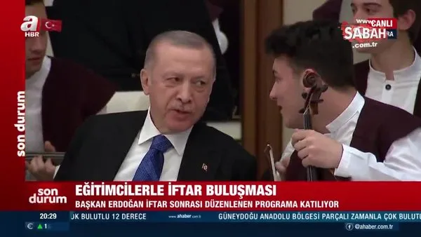 Son dakika: Başkan Erdoğan'dan eğitimcilerle iftar buluşması! | Video