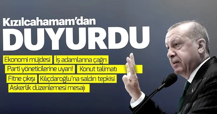 Başkan Erdoğan'dan parti yöneticilerine, muhalefete, seçmene mesaj: Gönüller kazanalım. Ya olacağız ya öleceğiz
