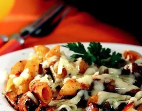 Mantarlı Makarna