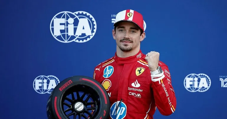 Monako’da pole pozisyonu Leclerc’in oldu