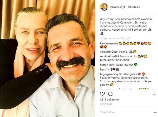 Ünlülerin Instagram paylaşımları (31.03.2018)