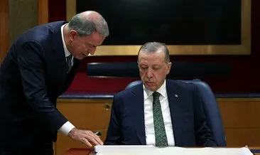 SON DAKİKA | Başkan Erdoğan ile Bakan Akar arasında kritik görüşme! Bilgi aldı, talimat verdi