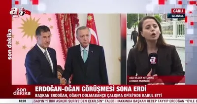 Başkan Erdoğan Dolmabahçe’de Sinan Oğan’ı kabul etti | Video