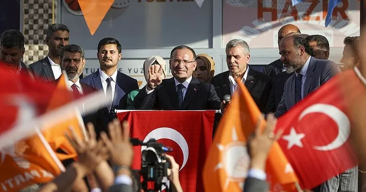 Adalet Bakanı Bozdağ, AK Parti Harran Seçim İrtibat Bürosu’nun açılışında konuştu