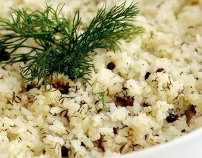 Zeytinyağlı Sarımsaklı Pilav
