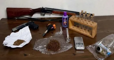 Şiddet suçlarıyla gündemdeydi! Evinden silah ve uyuşturucu çıktı #kocaeli