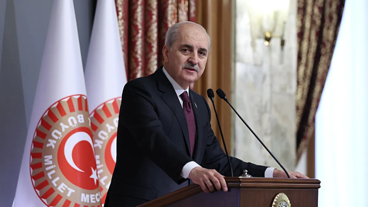 Son Dakika | TBMM Başkanı Numan Kurtulmuş’tan Suriye mesajı: 10 Mart mutabakatına uyulmalı Son Dakika | TBMM Başkanı Numan Kurtulmuş’tan Suriye mesajı: 10 Mart mutabakatına uyulmalı