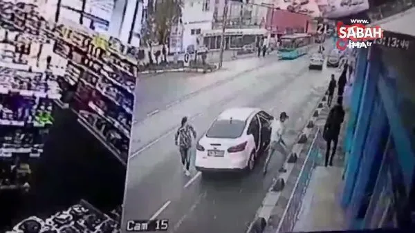 İstanbul Sultanbeyli’de 3’ü kadından oluşan 5 kişilik çetenin hırsızlık anı kamerada