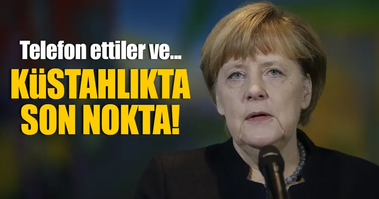 Almanya’dan skandal telefon