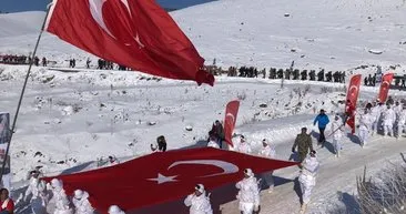 Sarıkamış Şehitleri için yürüyorlar