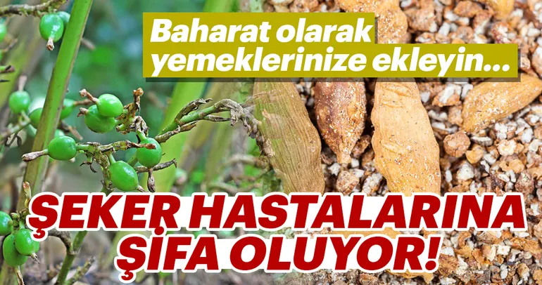 Şeker hastalarına şifa oluyor!