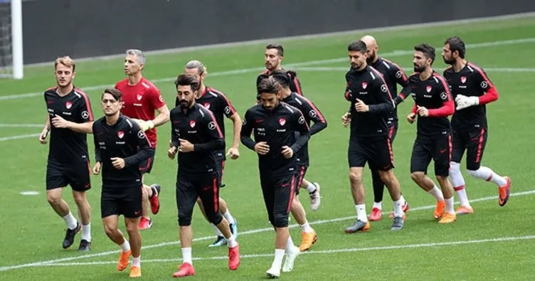 Türkiye Milli Futbol Takımı, Rusya maçının hazırlıklarını tamamladı