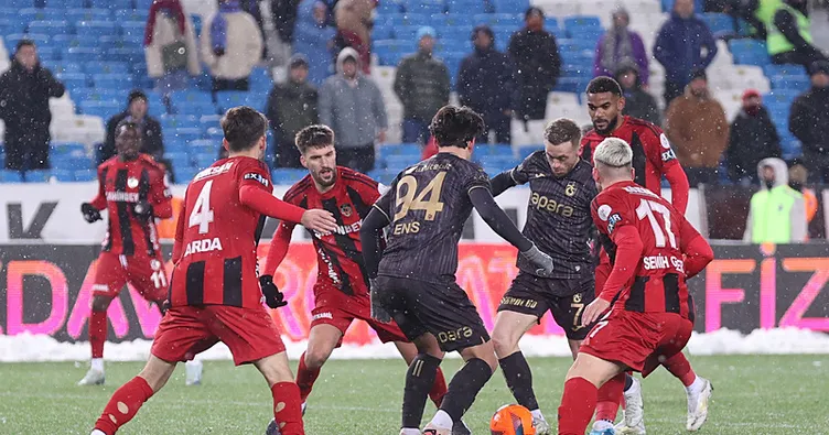 Gaziantep FK’nin deplasman hasreti sürdü!