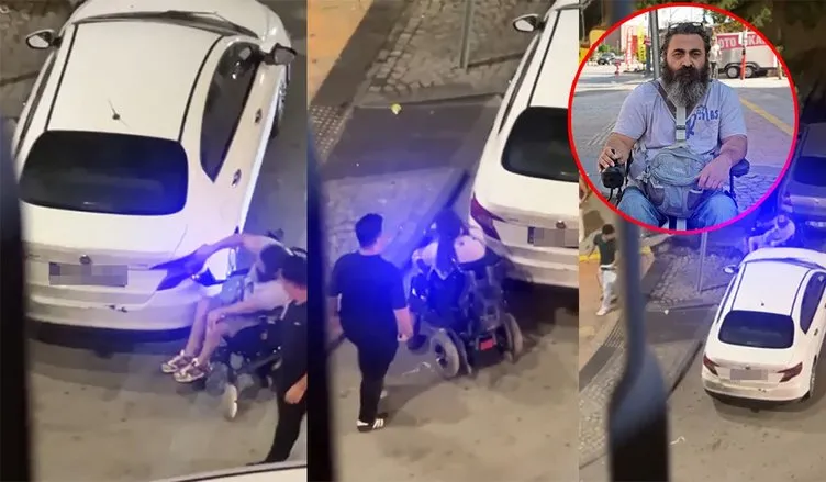 Rampaya park ettiği için aracı parçalayan engelli vatandaş konuştu: Şiddet yanlısı bir insan değilim