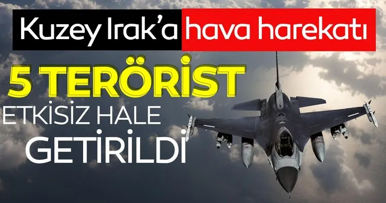 Son dakika haberi: Irak’ın Kuzeyi Hakurk bölgesinde 5 PKK’lı terörist etkisiz hale getirildi