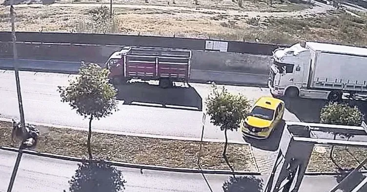 Taksicinin kural hatası, motosikletli genci öldürdü