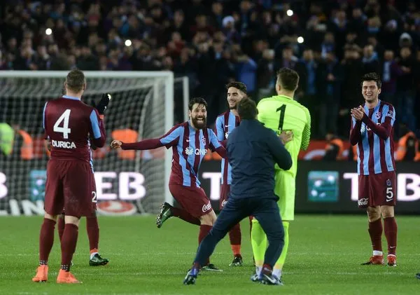 Trabzonspor'dan kolbastı şov
