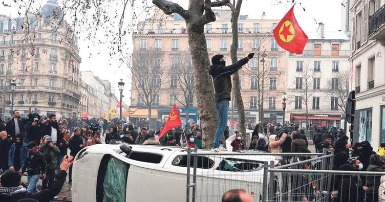 Fransa’da PKK rezaleti
