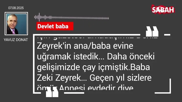 Yavuz Donat | Devlet baba