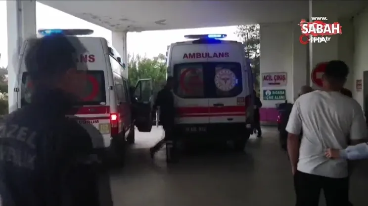 Çorum'da öğrenci servisi kaza yaptı