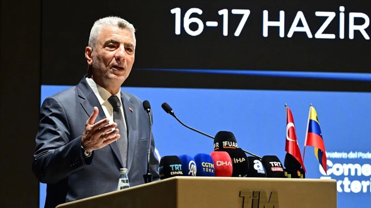 Ticaret Bakanı Ömer Bolat Venezuela ile ticaret hedefini açıkladı Ticaret Bakanı Ömer Bolat Venezuela ile ticaret hedefini açıkladı