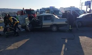 Elazığ’da zincirleme kaza: 1 ölü 3 yaralı