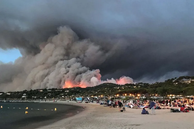 Son dakika haberi: Fransa’da yangın büyüdü! 12 bin kişi evinden oldu