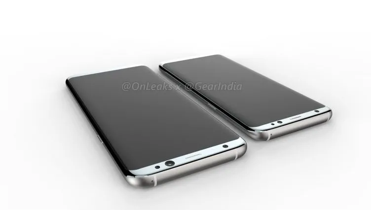 Samsung Galaxy S8 ve S8 Plus’ın detaylı render görselleri