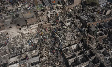 Bangladeş alevlere teslim oldu: Binden fazla ev yandı