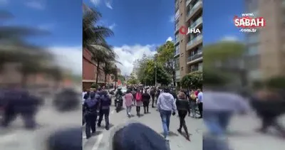 Kolombiya’da 6.1 ve 5.6 büyüklüğünde peş peşe iki deprem | Video