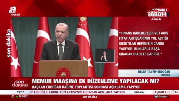 Son dakika haberleri: Kabine Toplantısı sona erdi! Başkan Erdoğan: Çok sayıda paketi hayata geçiriyoruz | Video