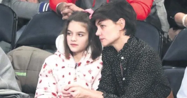 Anne-kız NBA maçında