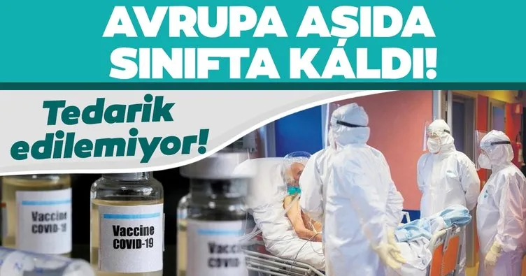 Avrupa aşıda sınıfta kaldı