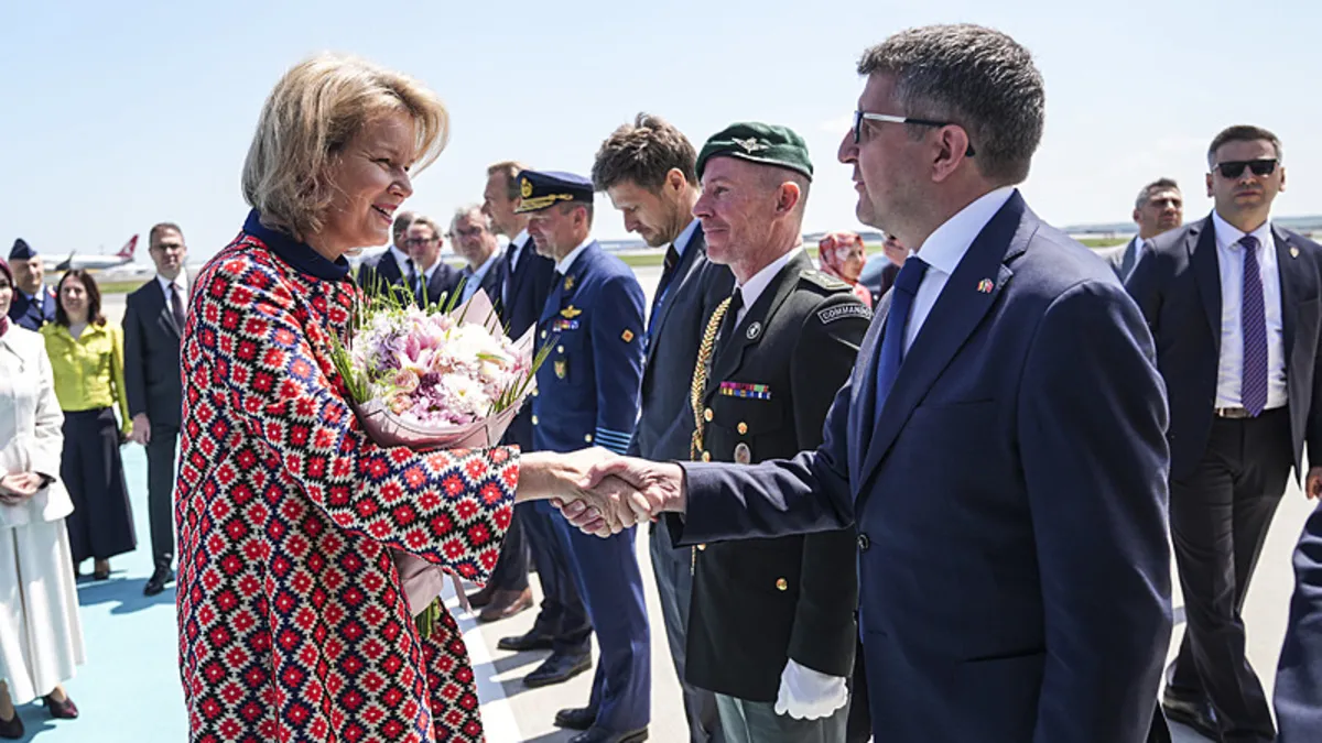 Başkan Erdoğan’ın davetlisi olarak geldi: Kraliçe Mathilde İstanbul’da Başkan Erdoğan’ın davetlisi olarak geldi: Kraliçe Mathilde İstanbul’da