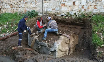 Roma dönemine ait lahit bulundu