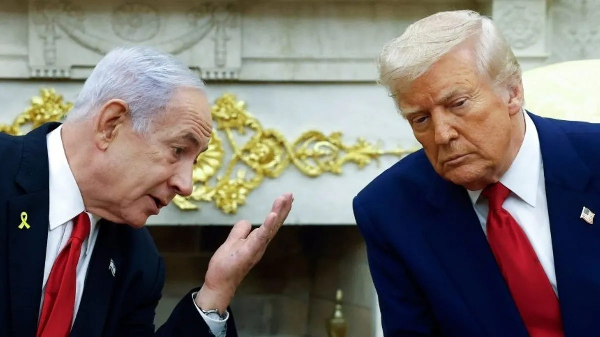 SON DAKİKA | Trump-Netanyahu görüşmesi başladı! Gündem Gazze'de yeni barış planı