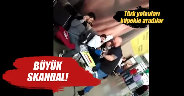 Avusturya polisi Türk yolcuları köpeklerle aradı!