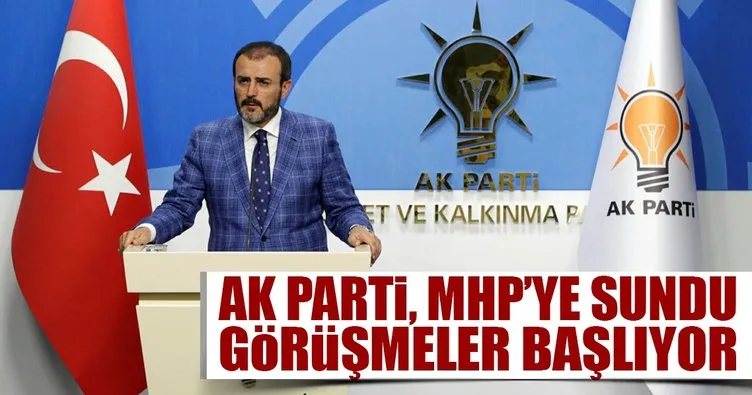 AK Parti MHP’ye iç tüzük paketini sundu
