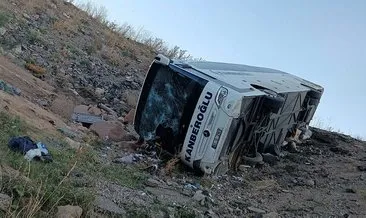Son dakika: Erzurum’da feci kaza! Yolcu otobüsü şarampole devrildi: Çok sayıda ölü ve yaralılar var