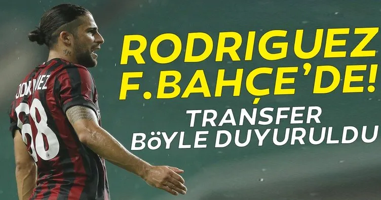 Ricardo Rodriguez Fenerbahçe’de! Transfer böyle duyuruldu...