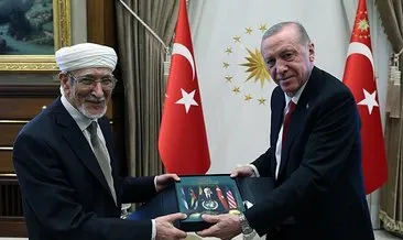 Erdoğan, Faslı filozof Taha Abdurrahman’ı kabul etti