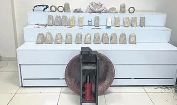 17 kilo eroin ele geçirildi