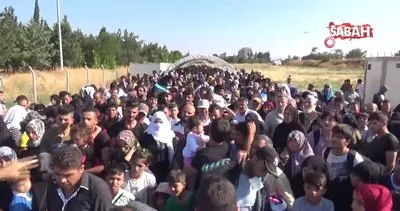 Bayram ziyareti için için ülkelerine giden Suriyelilerin sayısı 20 bini aştı