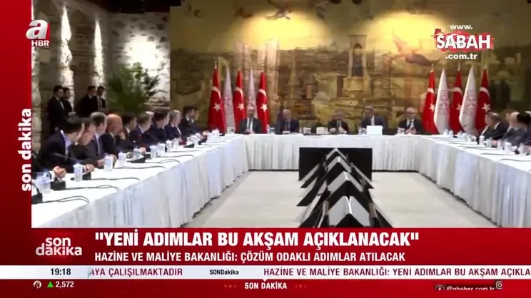 Hazine ve Maliye Bakanlığı: Yeni adımlar bu akşam açıklanacak | Video