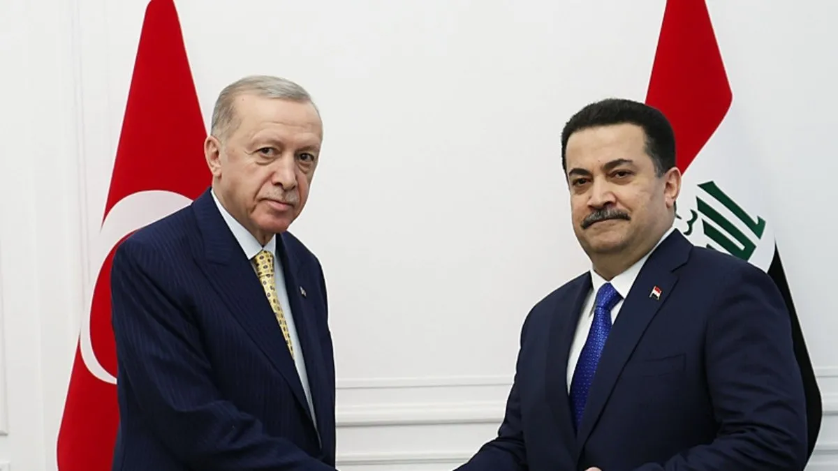 Son dakika haberi | Başkan Erdoğan ve Irak Başbakanı Sudani'den ortak basın toplantısı