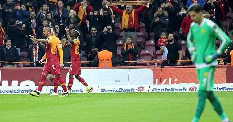 Galatasaray’dan Ankaragücü’ne gol yağmuru