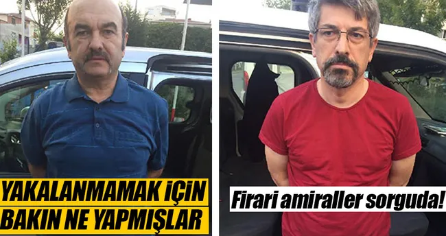 O amiraller sorguya alındı