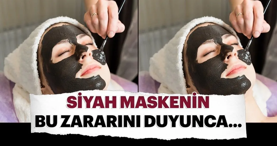 schokkend Magnetisch Storing Siyah maskenin inanılmaz zararı! - Kadın Haberleri