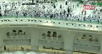 Mekke’de 1,83 milyon hacı bayram namazını kıldı | Video