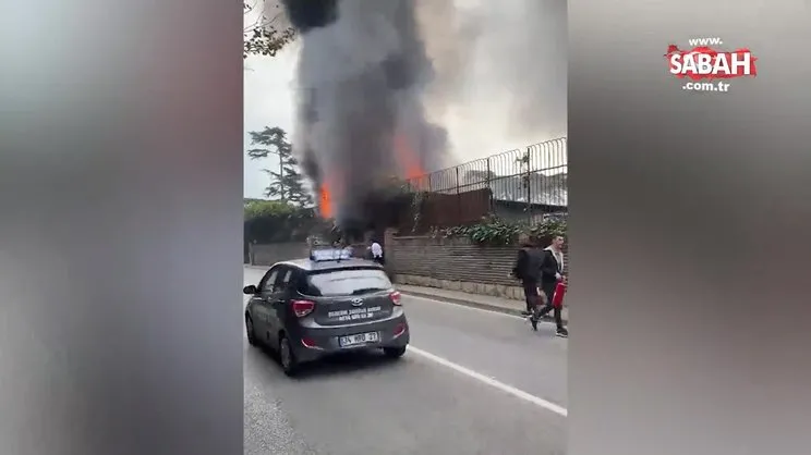 Son Dakika: Anadolu Hisarı'nda ünlü balık restoranında korkutan yangın | Video